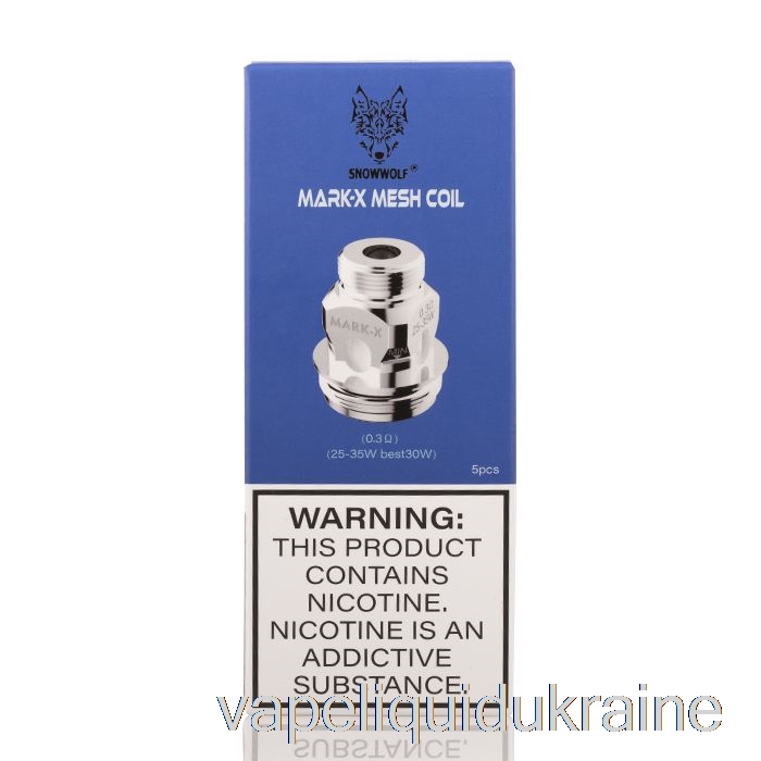 Vape Liquid Ukraine Snowwolf Mark-X Replacement Coils 0.3ohm Coils